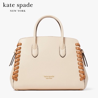 KATE SPADE NEW YORK KNOTT WHIPSTITCHED MEDIUM SATCHEL K8987 กระเป๋าสะพาย / กระเป๋าถือ