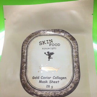 Skinfood Gold Cavair Collagen Mask Sheet