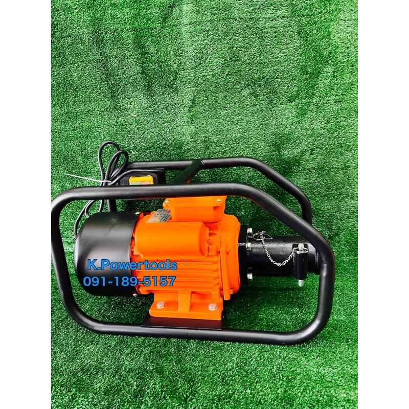 มอเตอร์จี้คอนกรีต 3 แรงม้า 220V. Komaki &nbsp;( ข้อต่อ Dynapac) แบบเขี้ยว D-CM-EVCM-322 มอเตอร์จี้ปูน