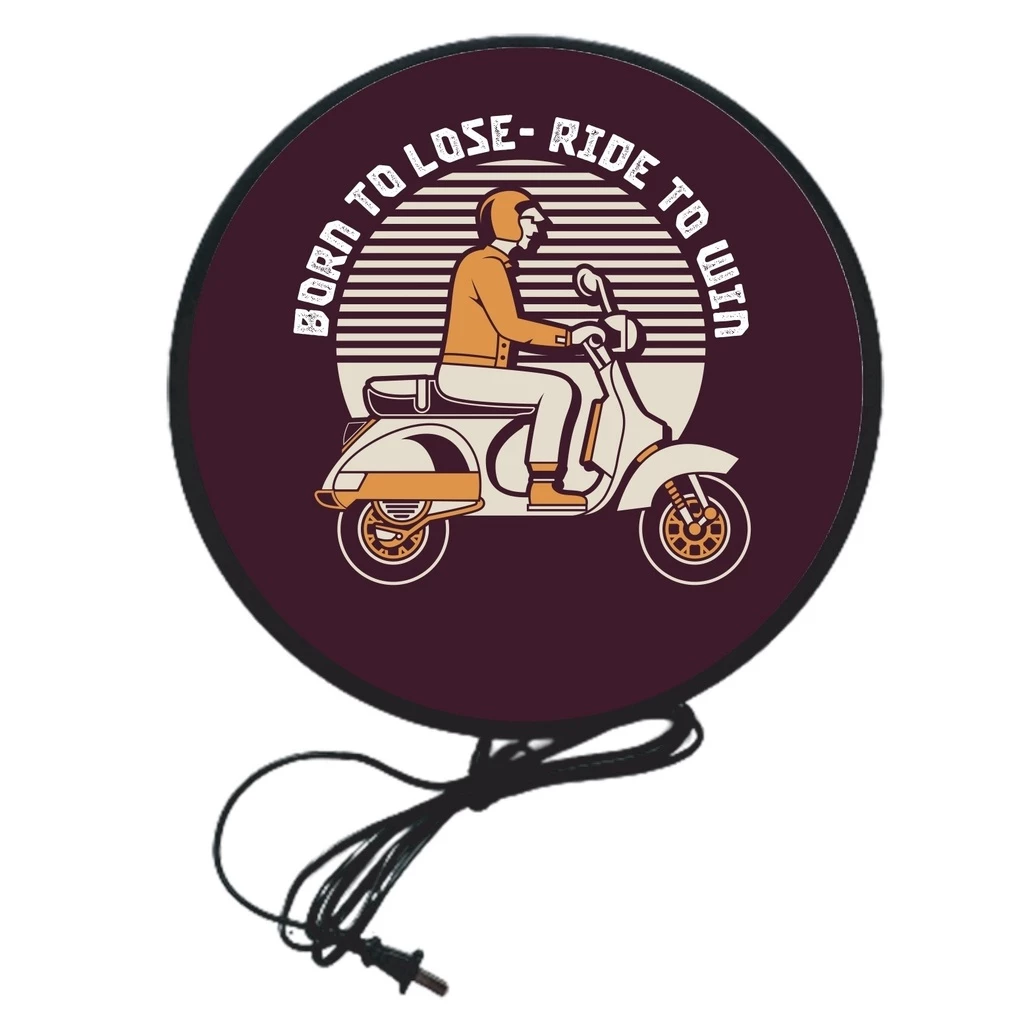 ป้ายไฟ LED Vespa ขนาด 30-40 ซม. thumbnail 5