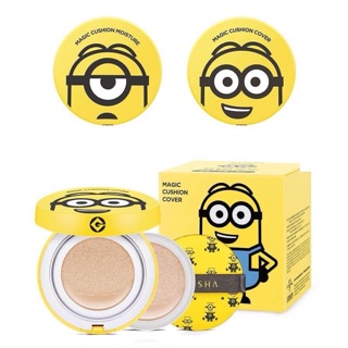 MISSHA x MINIONS Magic Cushion Cover SPF50+/PA+++ LIMITED EDITION Set