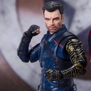 S.H.Figuarts Bucky Barnes (Falcon &amp; Winter Soldier) / SHF Marvel ฟิกเกอร์แท้ อเวนเจอร์ส โมเดลฮีโร่ มาร์เวล ซุปเปอร์ฮีโร่