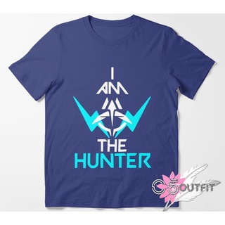 เสื้อยืดโอเวอร์ไซส์เสื้อยืด พิมพ์ลาย Sova I AM THE HUNTER ULTIMATE VALORANT สําหรับผู้ชายS-3XL