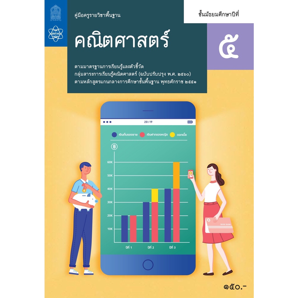ศึกษาภัณฑ์ คู่มือครูคณิตศาสตร์พื้นฐาน ม.6