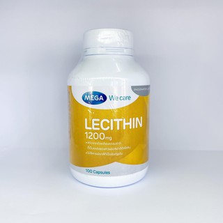 MEGA Lecithin 1200mg เมก้า วีแคร์ เลซิติน 1200 มิลลิกรัม