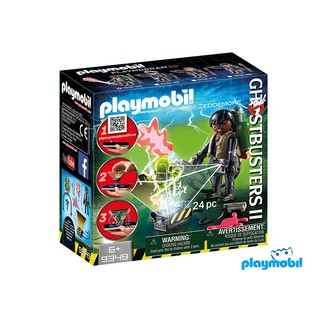 Playmobil 9349  Ghostbuster Winston Zeddemore แอ็คชั่นฟิกเกอร์  โกสท์บัสเตอร์ ซีดเดเมอร์