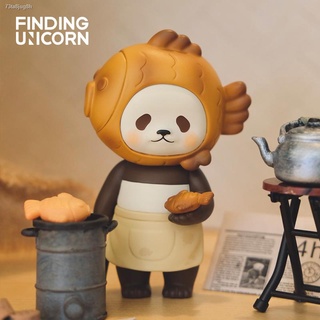 (สปอตสินค้า)✸[ยูนิคอร์น] C spot ห้างสรรพสินค้าหมีขาว PlanetBear MiNi ปลากะพงย่าง Panda Blind Box Tide Play Figure