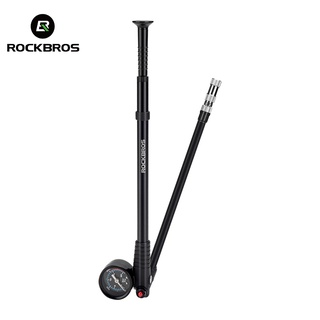 Rockbros ปั๊มลมจักรยานเสือภูเขา แรงดันสูง 300psi