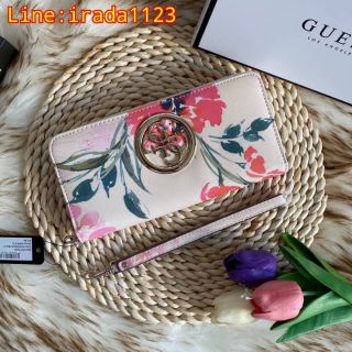 GUESS FACTORY WOMENS WALLET  ของแท้ ราคาถูก