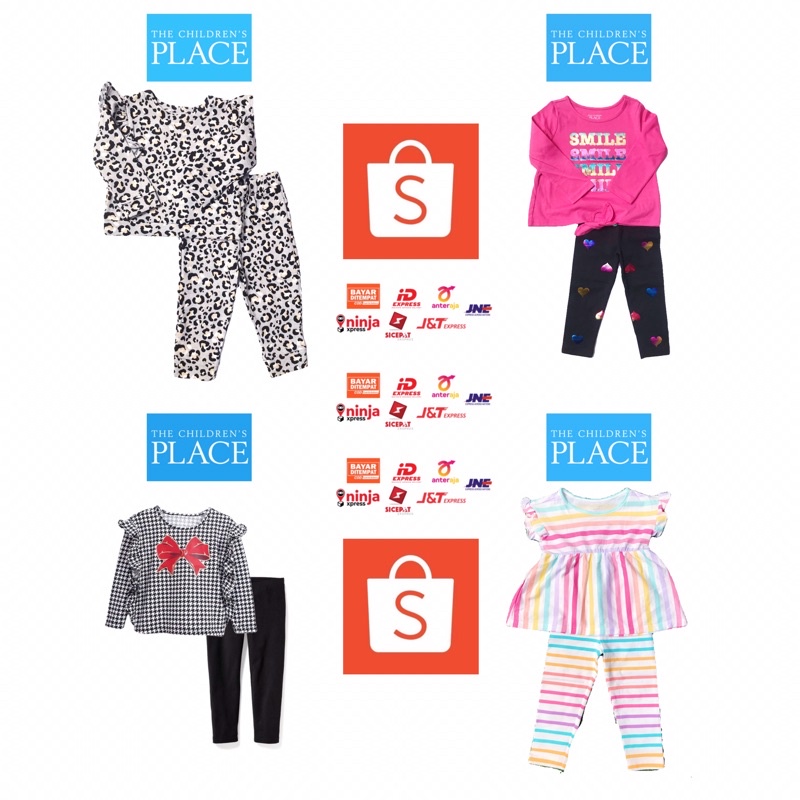 [1-5 ปี] GIRLS PLACE SET/GIRL SUIT/GIRL CLOTHES