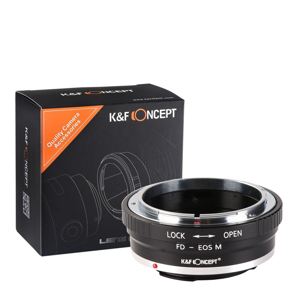 K&F LENS ADAPTER MOUNT FD-EOS M KF06.138