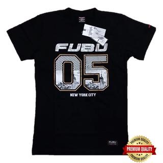 tshirt สําหรับผู้ชาย♛fของ fubuพิมพ์ยางออกแบบเสื้อยืดสําหรับผู้ชาย100%เดิมตราสินค้า Pullout อดีต sQ&lt;