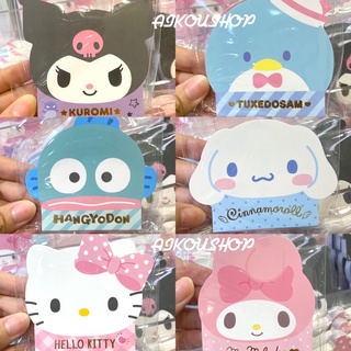 กระดาษโน๊ต กระดาษโน๊ตน่ารัก กระดาษโน๊ตจิ๋ว ซานริโอ้ SANRIO  คิตตี้ มายเมโลดี้ ชินนาม่อนโรล คุโรมิ TUXEDOSAM HANGYODON