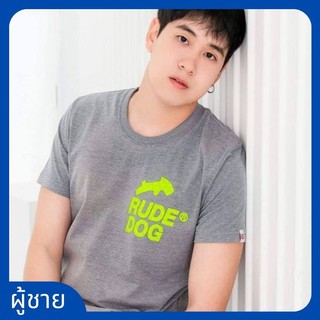 💥Pro_M9 // RUDEDOG​® เสื้อยืดผู้ชายรุ่น | 2LINE