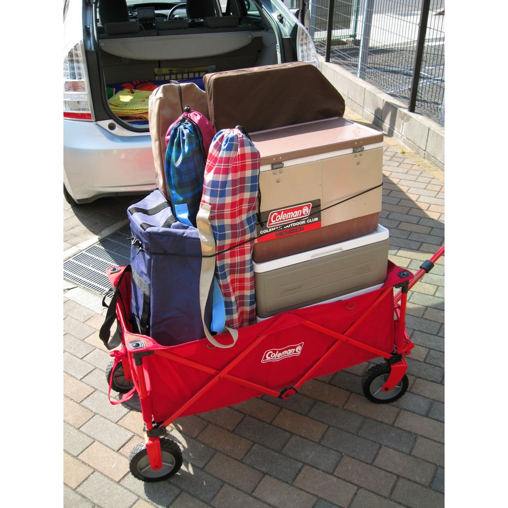Coleman Outdoor Wagon #Red รถเข็นอเนกประสงค์ รับนำ้หนักได้ 100 kg. - รูปที่ 2