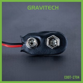 [Gravitechthai]2.1mm DC Jack to Battery Clip - 2.1mm DC Jack to Battery Clip