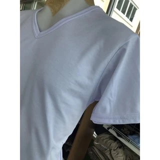 เสื้อรองในทหาร คอวีสีขาว สุดดดดดเท่ ผ้ายืดไม่ย้อย ไม่ยับ ไม่ต้องรีด สุดเท่