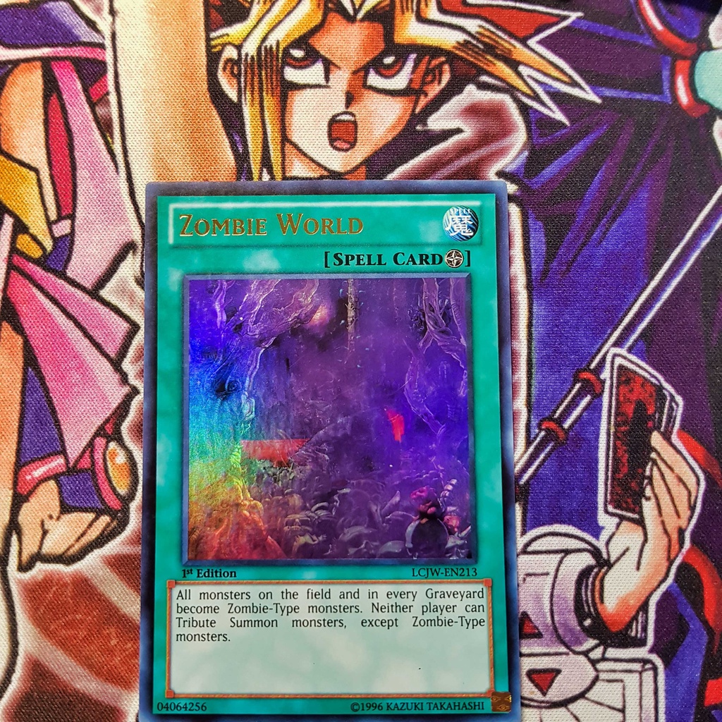 การ์ด Yugioh ของแท้ | โลกซอมบี้ | LCJW Ultra หายาก.