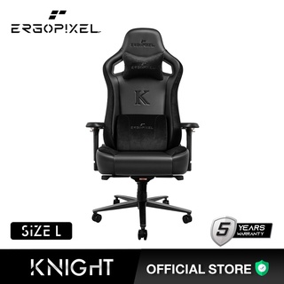 Ergopixel Knight Series Premium Gaming Chair Black 5 Years Warranty (BL9001) เออร์โกพิกเซล รุ่น Knight เก้าอี้เกมมิ่งสำหรับนั่งเล่นเกม เก้าอี้ทำงานเพื่อสุขภาพ Ergonomic Chair รับประกันนาน 6 ปี สีดำ รับประกันศูนย์ไทย 5 ปี