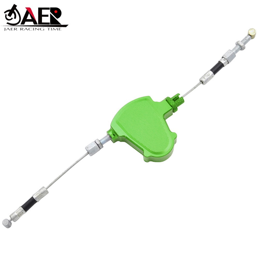 CNC Stunt คลัทช์ Easy Pull Cable System สําหรับ Kawasaki KX65 KX80 KX85 KX125 KX250 KX250F KX450F KL