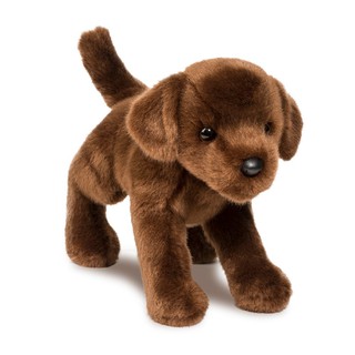 ตุ๊กตานิ่ม Douglas สุนัขพันธุ์ลาบาดอร์สีน้ำตาล C.C. Bean Chocolate Lab ขนาด 12 นิ้ว