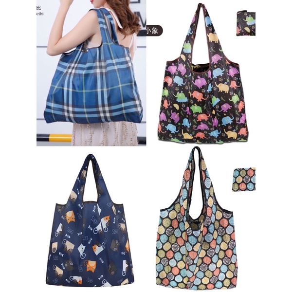 พร้อมส่ง‼️ถุงผ้า ถุงช้อปปิ้ง ถูกที่สุด‼️พับได้ขนาด41x39x26cmเนือผ้าหนา กระเป๋าผ้าพับได้