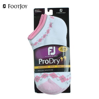 Footjoy ถุงเท้ากีฬากอล์ฟ ข้อสั้น ใส่สบาย สําหรับผู้หญิง [2 คู่]