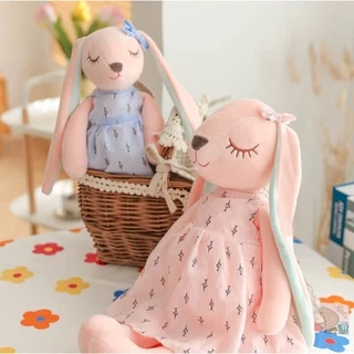 ตุ๊กตาเด็ก (Doll10) - ตุ๊กตากระต่ายปักชื่อ ตุ๊กตากระต่ายหูยาว **ปักชื่อ ไม่รับเก็บปลายทาง