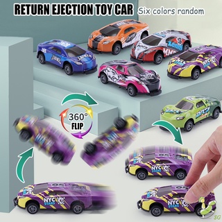  Stunt Toy Car Mini Cartoon Pull Back Car Toys Racing Mini Cars Educational Toys Cartoon Model Car Toys for Toddlers