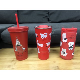 (พร้อมส่ง) Starbucks Chirstmas Collection 2020 DOG CAT แถมถุงผ้าทุกใบ