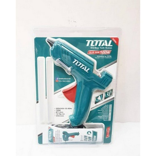 Total ปืนกาวไฟฟ้า (เล็ก) 100 วัตต์ (พร้อมกาวแท่ง 2 อัน ในแพ็ค) รุ่น TT101116 ( Hot Melt Glue )