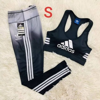 🔥🔥ADIDAS ชุด2ชิ้นกางเกงพร้อมบรา🔥🔥