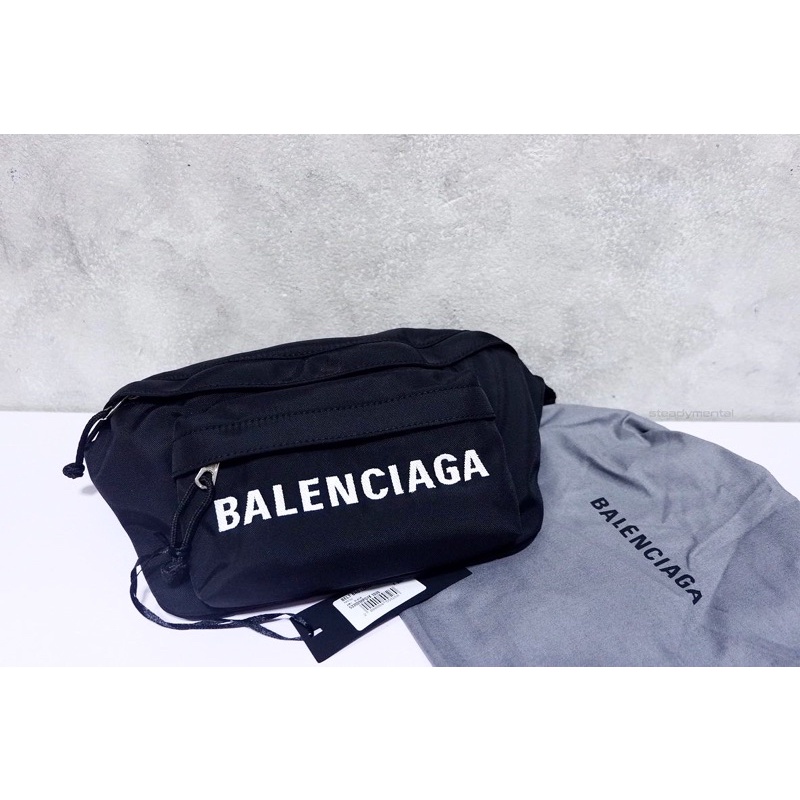 Steadymental - Balenciaga Logo Belt Bag