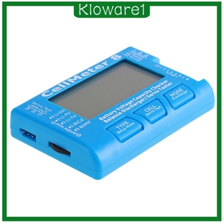 ( Kloware 1 ) เครื่องทดสอบแรงดันแบตเตอรี่ Rc Cellmeter สําหรับ Lipo Life Nimh Nicd