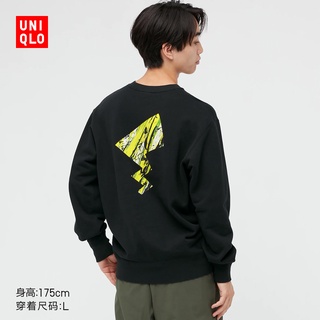 Uniqlo เสื้อแจ็กเก็ตกันหนาว แขนยาว ลายโปเกม่อน สําหรับผู้ชาย และผู้หญิง (UT) 443545