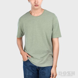 DOSH BASIC-T SHIRTSเสื้อยืด คอกลม แขนสั้น สีเขียว FUMT5001-LG