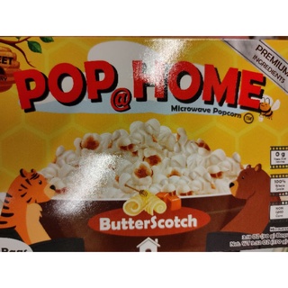 POP @HOME Butter Scotch Flour Microwave Popcorn 🍿270g