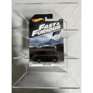 Hot wheels NISSAN SKYLINE FAST AND THE FURIOUS FAST FIVE 4 OF 6 (Black)