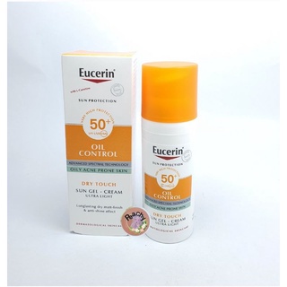 Eucerin Sun Dry Touch Acne Oil Control Face SPF50+ 50ml ครีมกันแดด แท้พร้อมส่ง