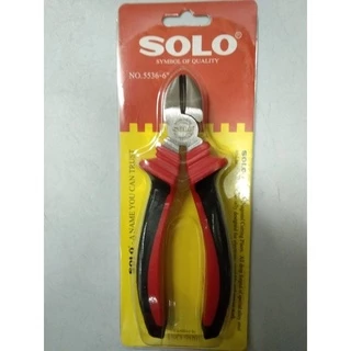 SOLO คีม คีมตัด คีมปอกสายไฟ ขนาด 6นิ้ว SOLO รุ่น 5536-6"