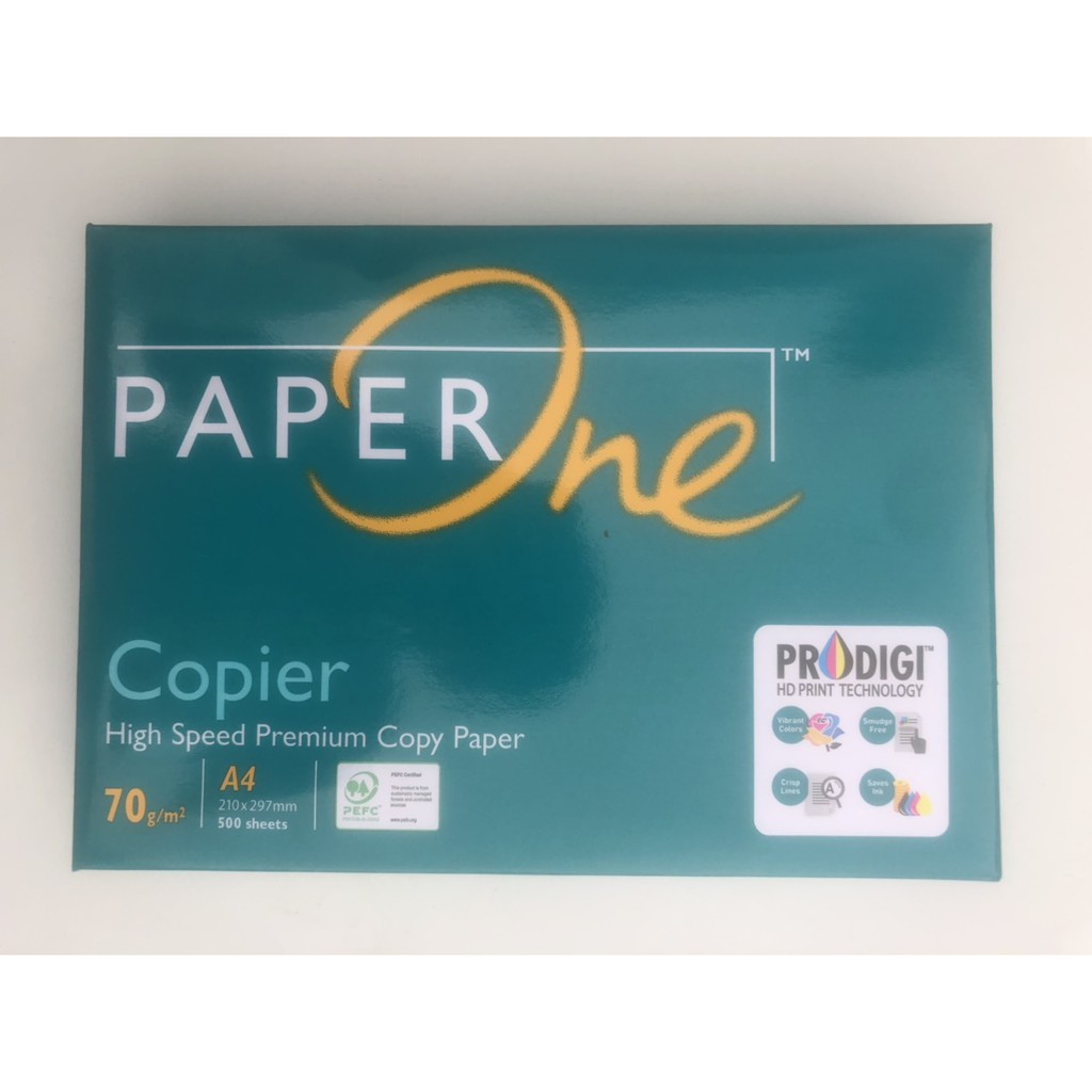 กระดาษพิมพ์ A4 Paper One DL70