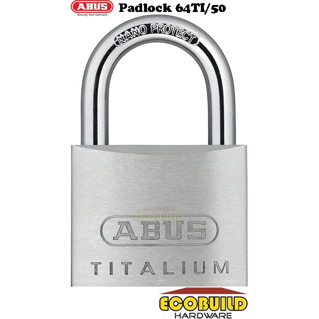 กุญแจ ABUS ไทเทเนียม 64TI/50