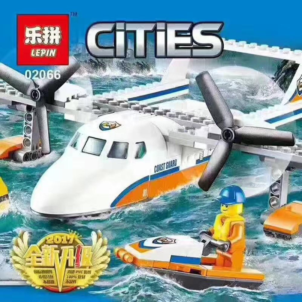 เลโก้จีน Cities Lepin 02066  : Sea Rescue Plane