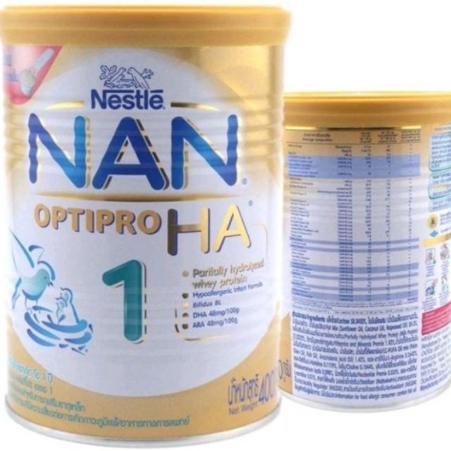 นม NAN  optipro HA1 400 g. สำหรับทารก