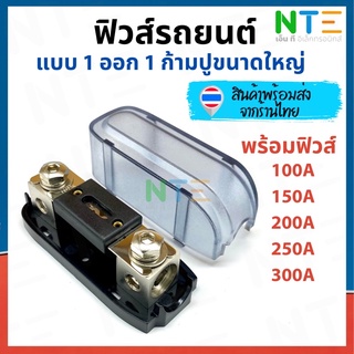 ฟิวส์เครื่องเสียงรถยนต์ ฟิวส์ก้ามปูตัวใหญ่ 60A  100A 125A 150A 200A 250A 300A