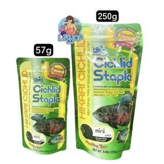 Hikari Cichild Staple ฮิคาริ อาหารปลาหมอสี เม็ดลอยน้ำ สูตรมาตรฐาน