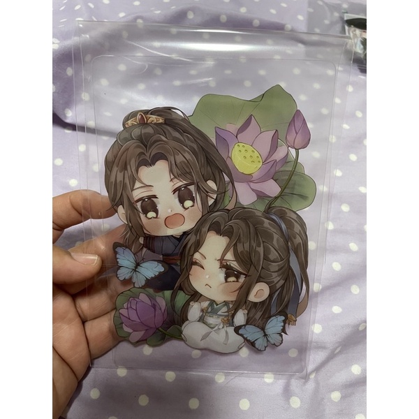 แผ่นการ์ดใสหวนคู่เคียงนิรันดร์ขนาด10*15ซม ใหม่พร้อมส่ง Cloverbook