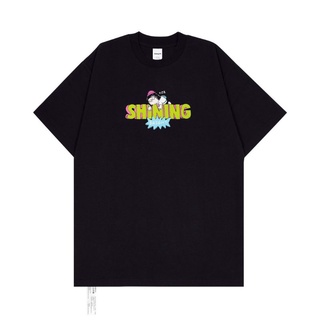 เสื้อเชิ้ต Gumz Shining Distro สีดํา