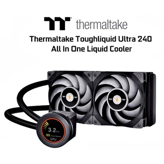 THERMALTAKE TOUGHLIQUID Ultra 240 All-In-One Liquid Cooler (CL-W322-PL12GM-B) 6y.