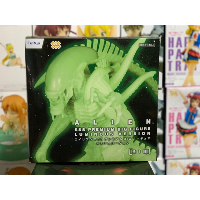 แท้ furyu alien Luminous version SSS premium BIG Figure Figurine movie